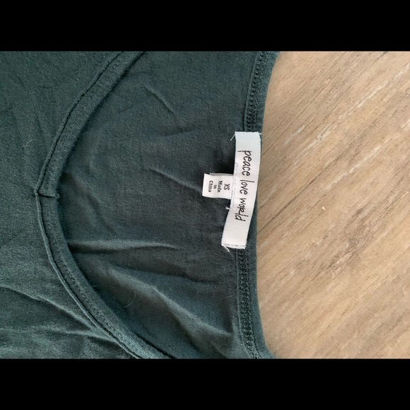 COPY - Peace Love World Tshirt - Picture 2 of 2